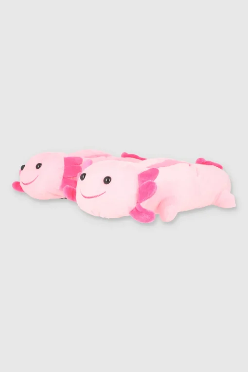 Pantufla ajolote feliz