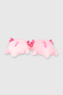 Pantufla ajolote feliz