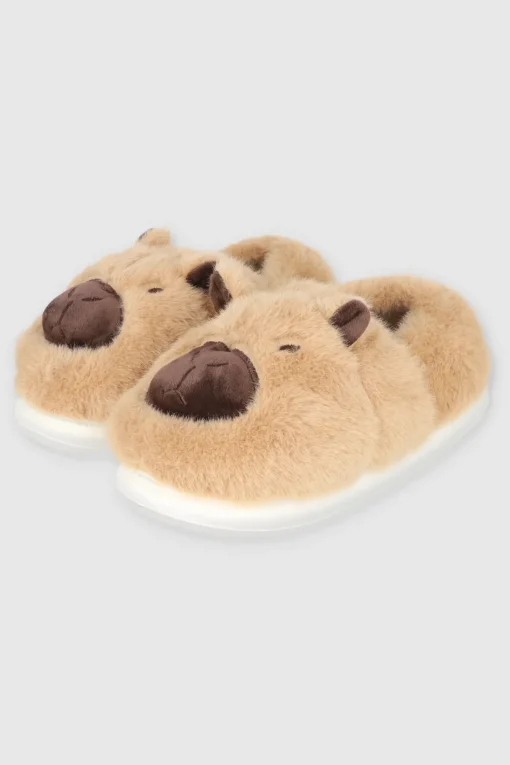 PANTUFLA CAPIBARA ESPONJOSA
