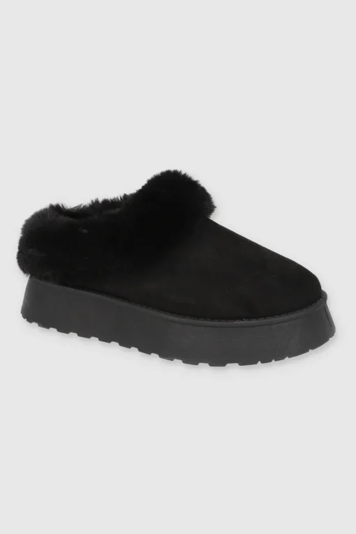 Pantufla Peluda Mula