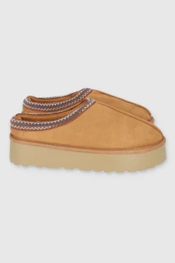 Pantufla Tira Tejida