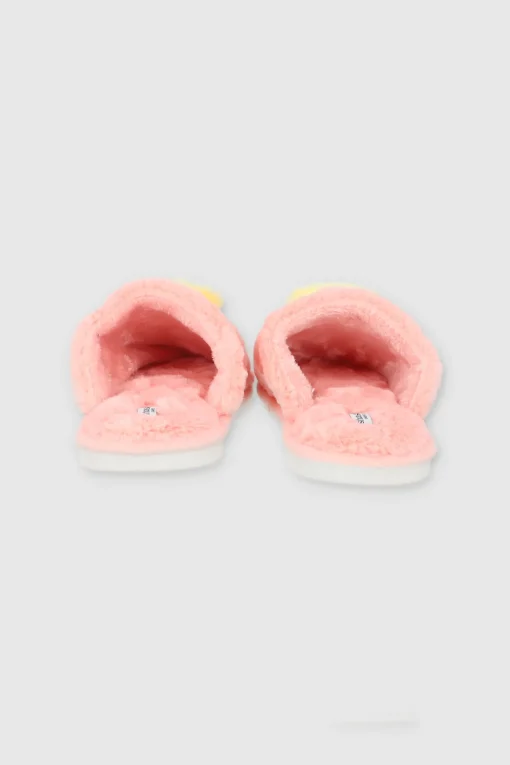 Pantuflas carita feliz fluffy