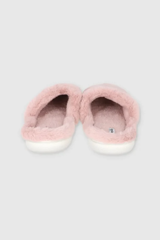 Pantuflas Peluche Monocolor