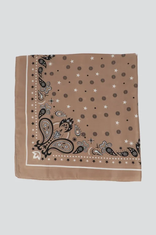 Pañuelo borde paisleys
