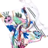 Pañuelo flores tassels