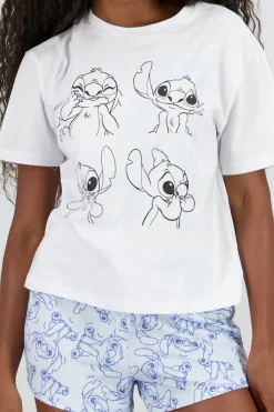 Pijama stitch rayas
