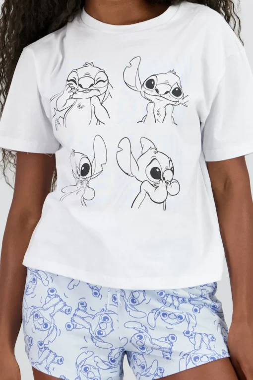 Pijama stitch rayas