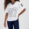 Playera deportiva numero brillos