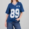 Playera oversize estampado numero