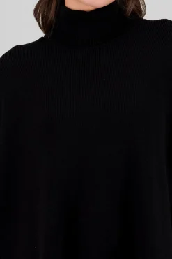 Poncho cuello alto sin mangas Hypsters
