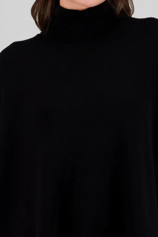 Poncho cuello alto sin mangas Hypsters