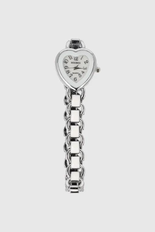 Reloj corazon eslabones