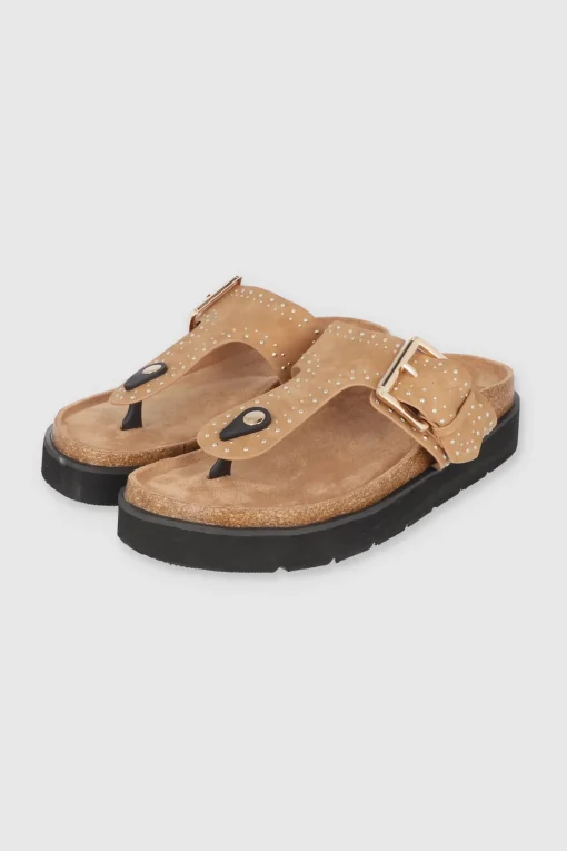 SANDALIA CORCHO PATA DE GALLO