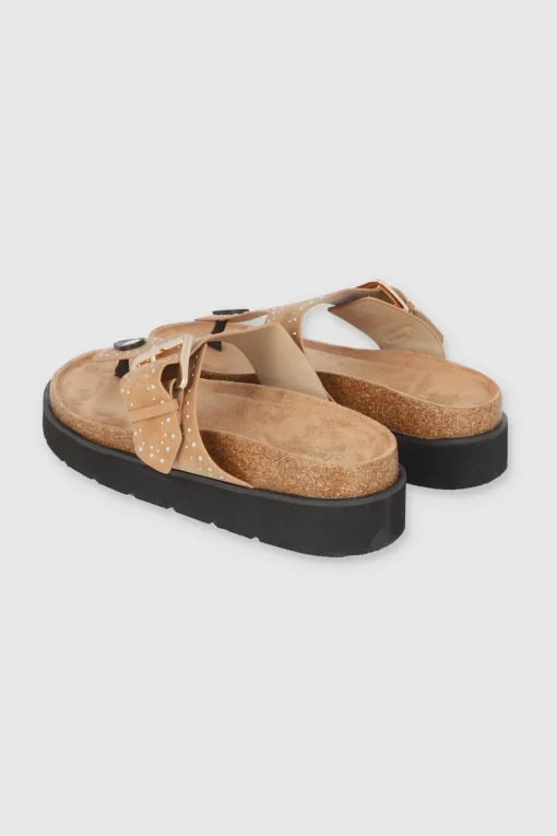 SANDALIA CORCHO PATA DE GALLO