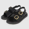 Sandalia Dos Hebillas Pu