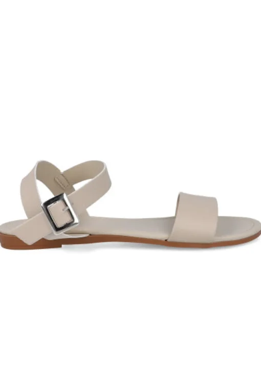 Sandalia efecto piel pulsera tobillo