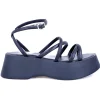 Sandalia Plataforma Multi Tiras