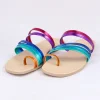 Sandalias cintas anillo dedo