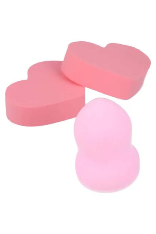 Set 3 Esponjas Corazón