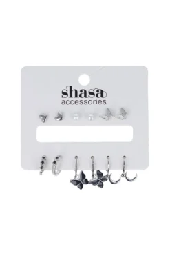 Set 6 Pares Aretes