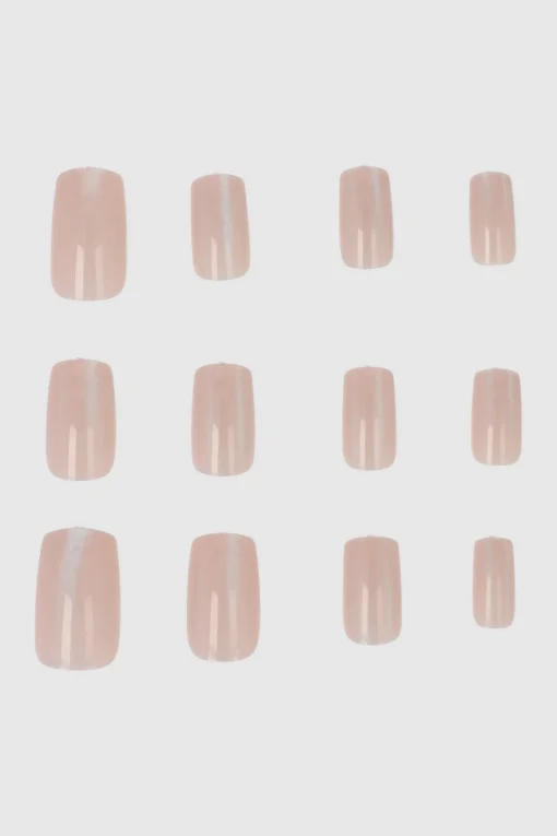Set 12 Uñas Ojo De Gato