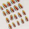 Set 24 Uñas Tornasol