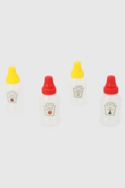 Set de 4 botellas para aderezos