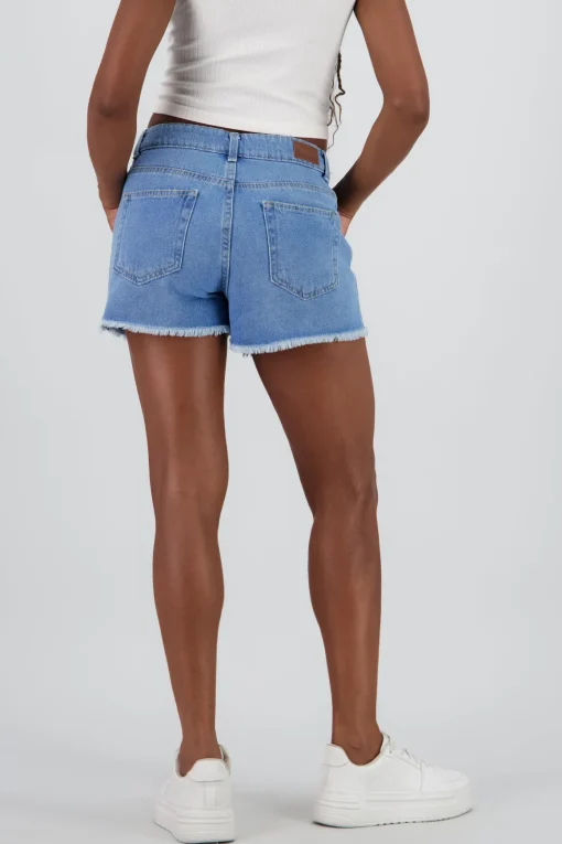 Short destrucción con flequillos