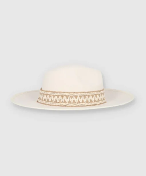 Sombrero Panamá Cinturon Tejido