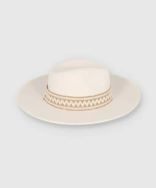 Sombrero Panamá Cinturon Tejido