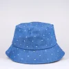 Sombrero pescador aplicaciones brillos