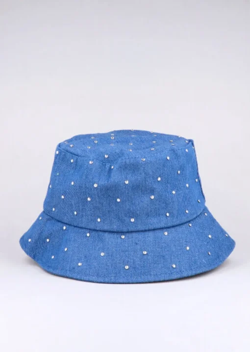 Sombrero pescador aplicaciones brillos