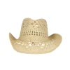 Sombrero vaquero tejido