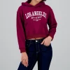 Sudadera estampado los angeles