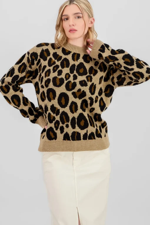Sueter animal print