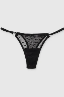 Tanga argollas corazones