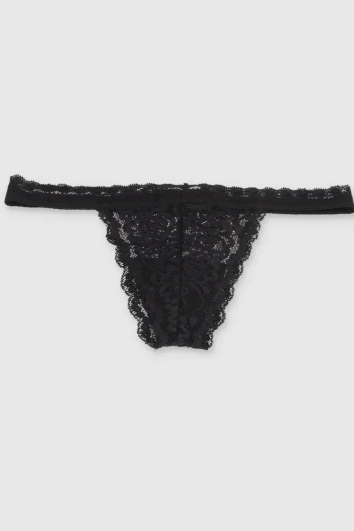 Tanga encaje lateral