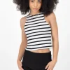 Tank top rib rayas delgadas Hypsters