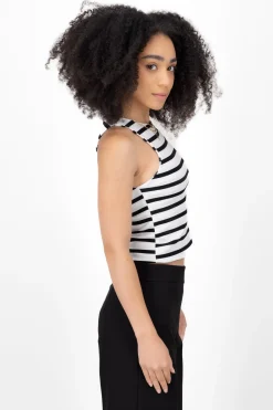 Tank top rib rayas delgadas Hypsters