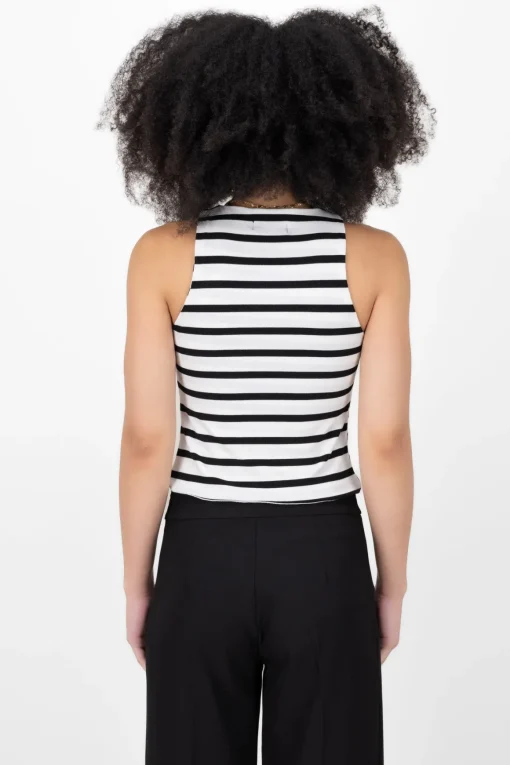 Tank top rib rayas delgadas Hypsters