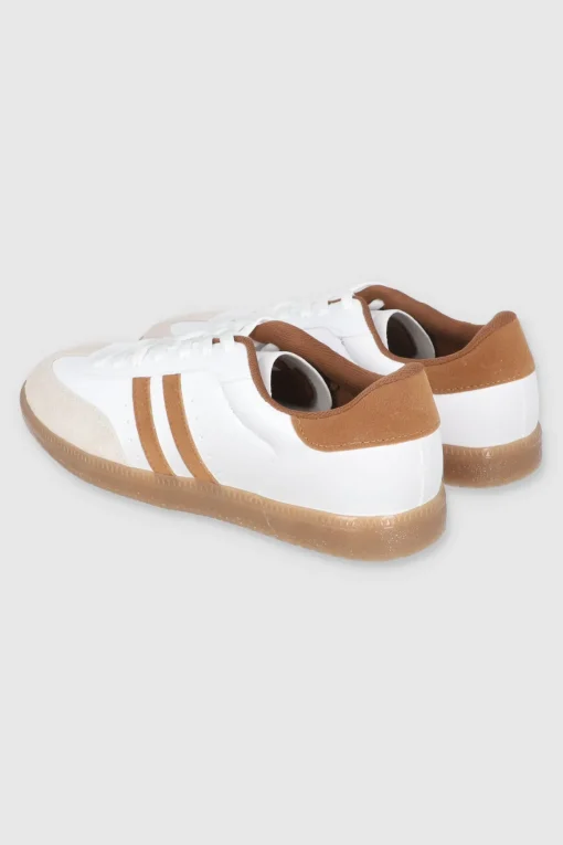 Tenis Dos Líneas Punta Durazno