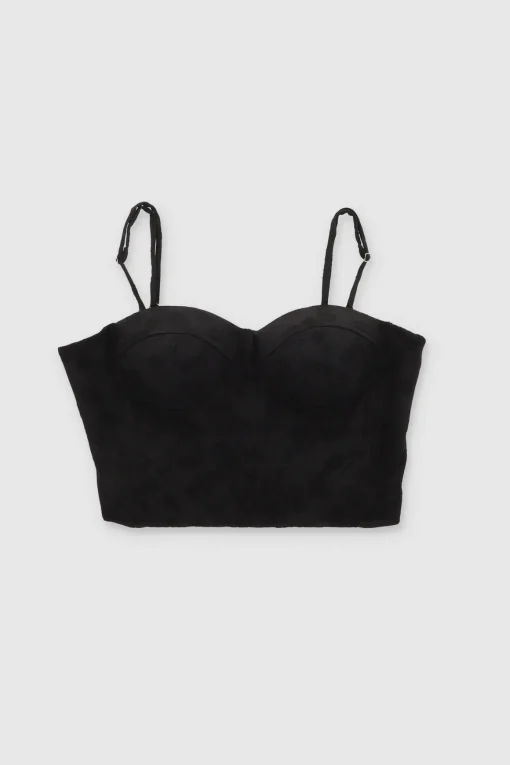 Top corset flores
