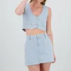Top denim lineas