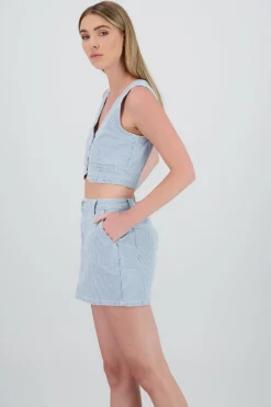 Top denim lineas
