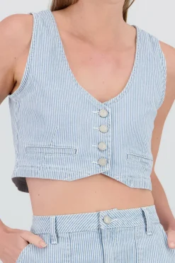 Top denim lineas