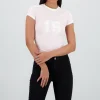 Top estampado contraste