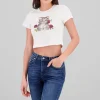 Top estampadp gatito