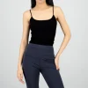 Top liso tirantes seamless