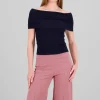 Top rib strapples doblez