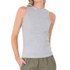 Top tank liso acanalado